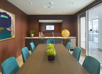 Conference room with high speed internet access